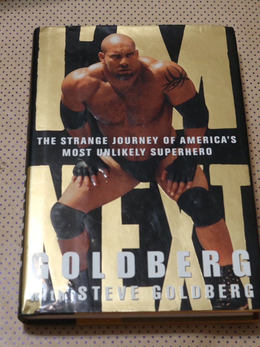 Bill Goldberg with Steve Goldberg I’m Next Book